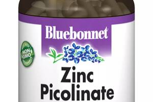 Микроэлемент Цинк Bluebonnet Nutrition Zinc Picolinate 50 mg 50 Veg Caps BLB0738