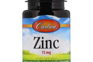 Микроэлемент Цинк Carlson Labs Zinc 15 mg 100 Tabs