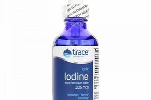 Микроэлемент Йод Trace Minerals Ionic Iodine 225 mcg 59 ml