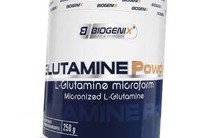 Микронизированный L-глютамин Glutamine powder Biogenix 250г (32410001)