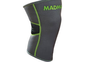 Наколенник MadMax MFA-294 Zahoprene Knee Support 1 шт L Dark Grey/Green