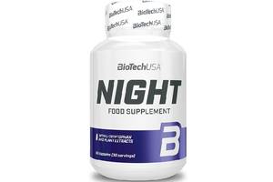 Натуральная добавка для спорта BioTechUSA Night 60 Caps