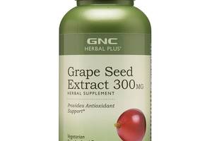 Натуральная добавка для спорта GNC Herbal Plus Grape Seed Extract 300 mg 100 Caps
