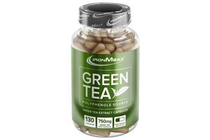 Натуральная добавка для спорта IronMaxx Green Tea 130 Caps