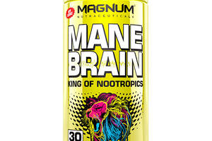 Натуральная добавка для спорта Magnum Nutraceuticals Mane Brain 60 Caps