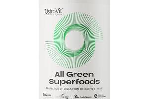 Натуральная добавка для спорта OstroVit All Green Superfoods 345 g /30 servings/ Unflavored