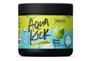 Натуральная добавка для спорта OstroVit Aqua Kick Brain Focus 300 g /30 servings/ Green Apple