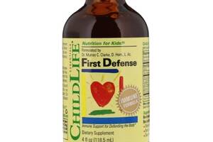 Натуральная добавка для иммунитета ChildLife Essentials, First Defense, 4 fl o 118,5 ml CDL10150