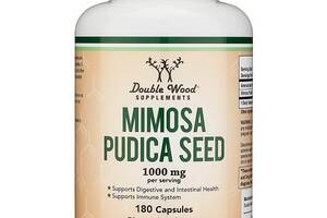 Натуральная добавка для иммунитета Double Wood Supplements Mimosa Pudica Extract 1000 mg (2 caps per serving) 180 Caps