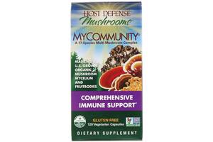 Натуральная добавка для иммунитета Fungi Perfecti MyCommunity Comprehensive Immune Support 120 Veg Caps FPI-03813