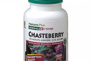 Натуральная добавка для иммунитета Nature's Plus Herbal Actives, Chasteberry 150 mg 60 Caps