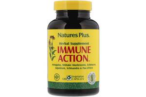 Натуральная добавка для иммунитета Nature's Plus Immune Action 120 Veg Caps NTP1068