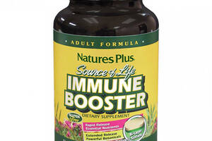 Натуральная добавка для иммунитета Nature's Plus Source of Life Immune Booster 90 Tabs