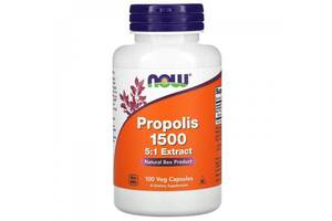 Натуральная добавка для иммунитета NOW Foods Propolis 1500 mg 100 Veg Caps