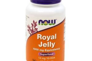 Натуральная добавка для иммунитета NOW Foods Royal Jelly 1000 mg 60 Softgels