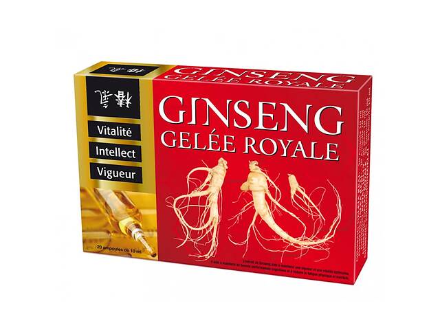 Натуральная добавка для иммунитета NUTRIEXPERT GINSENG + GELEE ROYALE 20 х 10 ml