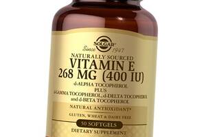 Натуральный Витамин Е Vitamin E 400 Solgar 50гелкапс (36313098)