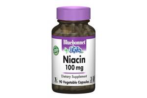 Ниацин Bluebonnet Nutrition Niacin 100 mg 90 Caps