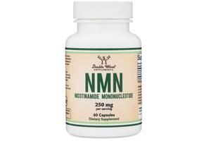 Ниацин Double Wood Supplements NMN (Nicotinamide Mononucleotide) 250 mg 60 Caps