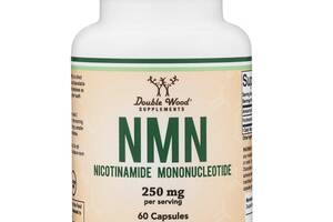 Ниацин Double Wood Supplements NMN (Nicotinamide Mononucleotide) 250 mg 60 Caps