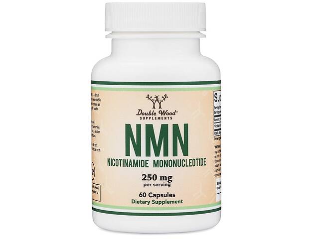 Ниацин Double Wood Supplements NMN (Nicotinamide Mononucleotide) 250 mg 60 Caps