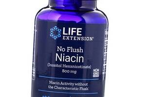 Ниацин не вызывающий покраснений No Flush Niacin Life Extension 100капс (36346061)