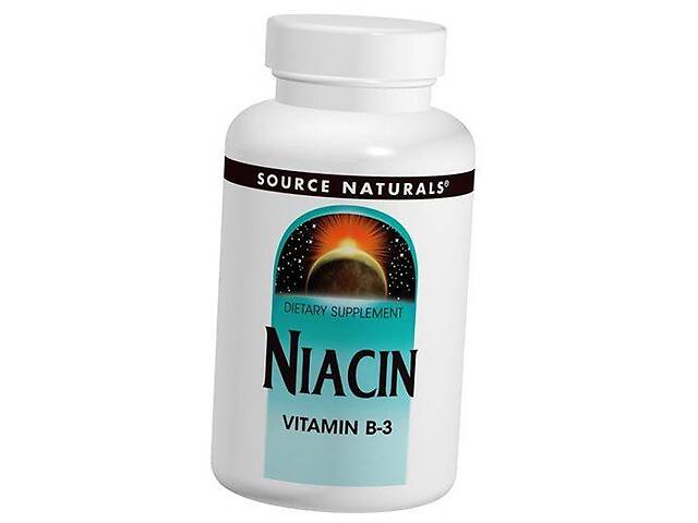 Ниацин Niacin 100 Source Naturals 250таб (36355115)