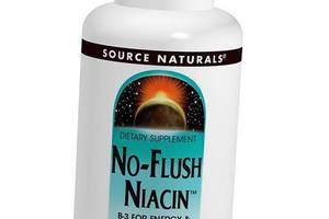 Ниацин No-Flush Niacin Source Naturals 60таб (36355086)