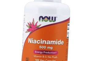 Ниацинамид Niacinamide 500 Now Foods 100вегкапс (36128321)