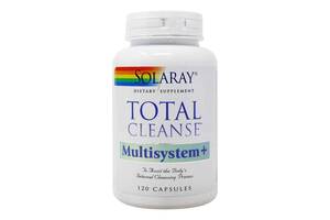 Очистка организма Total Cleanse Multisystem+ Solaray 120 капсул