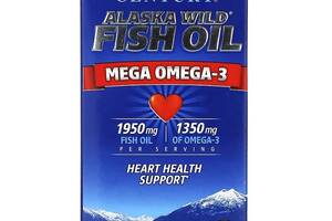 Омега 3 21st Century Alaska Wild Fish Oil Mega Omega-3 90 Softgels