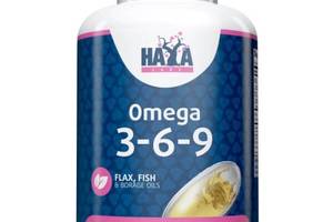 Омега 3-6-9 Haya Labs Omega 3-6-9 100 Caps