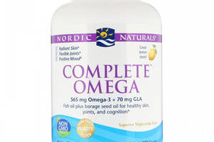 Омега 3-6-9 Nordic Naturals Complete Omega 1000 mg 180 Soft Gels Lemon