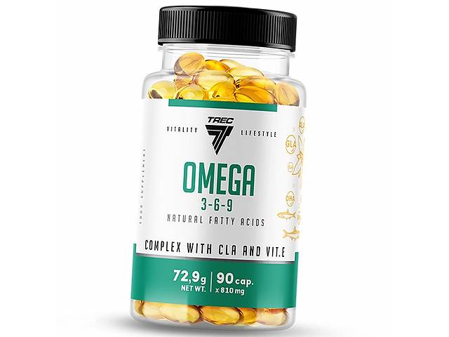 Омега 3 6 9 Omega 3-6-9 Trec Nutrition 90капс (67101001)