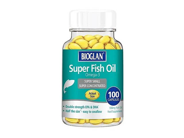 Омега 3 Bioglan Super Fish Oil Omega-3 100 Caps