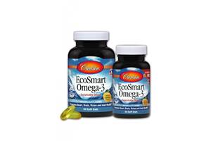 Омега 3 Carlson Labs EcoSmart Omega-3 90+30 Soft Gels Lemon