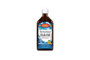 Омега 3 Carlson Labs Norwegian The Very Finest Fish Oil 16.9 fl oz 500 ml Natural Lemon Flavor