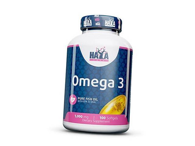 Омега 3 для взрослых Omega-3 1000 Haya 200гелкапс (67405002)