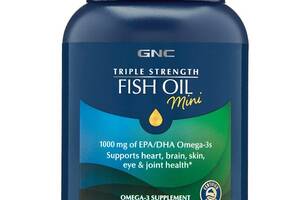 Омега 3 GNC Triple Strength Fish Oil Mini 120 Caps