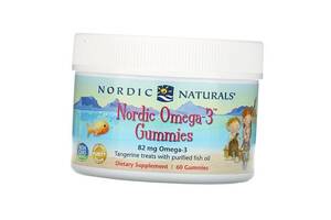 Omega-3 Gummies Nordic Naturals 60таб Мандарин (67352016)