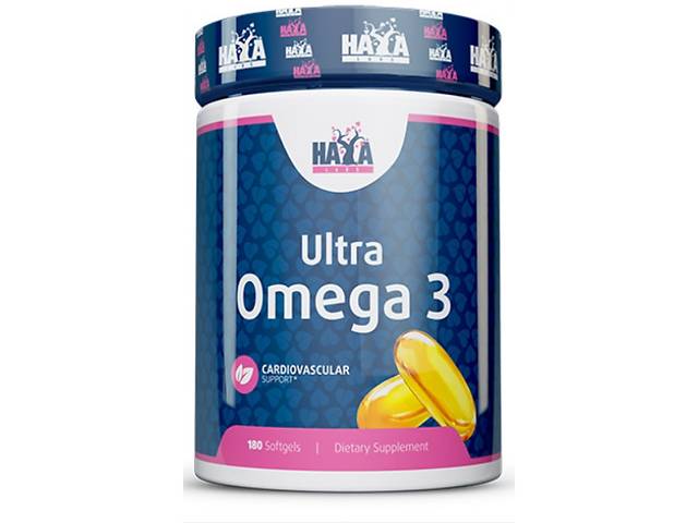 Омега 3 Haya Labs Ultra Omega 3 180 Softgels