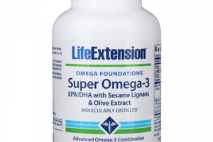 Омега 3 Life Extension Omega Foundations Super Omega-3 60 Softgels