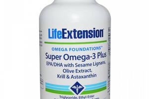 Омега 3 Life Extension Omega Foundations Super Omega-3 Plus 120 Softgels