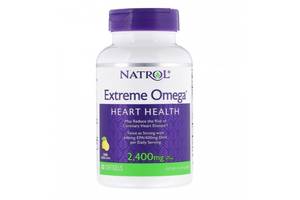 Омега 3 Natrol Extreme Omega 2400 mg 60 Softgels Lemon NTL-04510