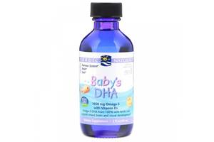 Омега 3 Nordic Naturals Baby's DHA with Vitamin D3, 2 fl oz 60 ml