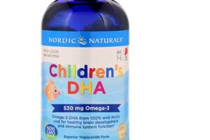 Омега 3 Nordic Naturals Children's DHA, 16 fl oz 473 ml Strawberry NOR-02724