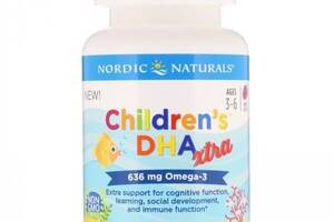 Омега 3 Nordic Naturals Children's DHA Xtra 636 mg 90 Mini Soft Gels Berries