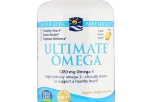 Омега 3 Nordic Naturals Ultimate Omega 1280 mg 120 Soft Gels Lemon NOR-02790