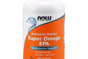 Омега 3 NOW Foods Super Omega EPA 1200 mg 360/240 240 Softgels