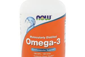 Омега-3 NOW Omega 3 1000 mg 500 sgels